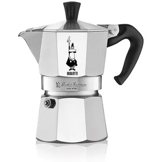 Bialetti Moka 0,19 l 4 Tassen Silber