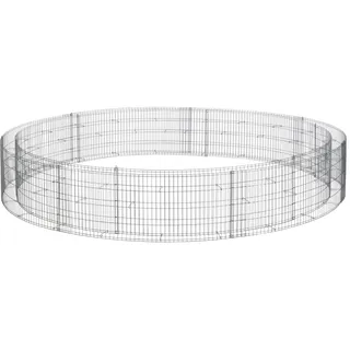 Bellissa Gabionen Hochbeet 240 × 40 × 240 cm