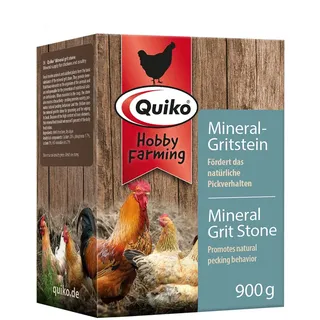 Quiko Hobby Farming - Mineral-Gritstein 900g - Pickstein für Hühner