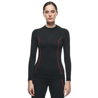 Dainese Thermo Langarm-baselayer - Black / Red - XS-S