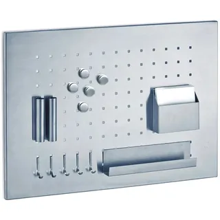 Zeller Memoboard 50 x 35 cm Silber