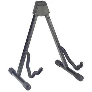 ROMMS Stagg SGA108BK Klappbarer Universal-Gitarrenständer, A-Form, für Akustik- und E-Gitarren