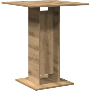 vidaXL Bistrotisch Artisan-Eiche 60x60x75 cm Holzwerkstoff - Braun
