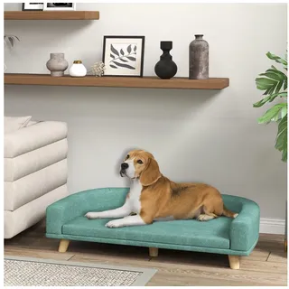 PawHut Hundesofa 98 x 67 x 25 cm Grün