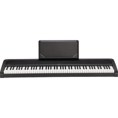 Bild B2N Digitalpiano, Keyboard, E-Piano, (mit leichtgängiger Tastatur, Notenpult, Dämpferpedal und Lernsoftware), USB Midi/Audio-Anschlüsse, schwarz