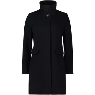 Gil Bret Damen Wollmantel mit Stehkragen Dunkelblau,44
