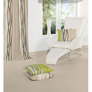 Dekokissen WIRTH "BROOKLYN" Gr. 1, braun (braun, bedruckt gemustert), B:40cm L:40cm, Polyester, Dekokissen_Sitzkissen_Kissenhüllen, Dekokissen, Kissenhülle ohne Füllung, 2 Stück
