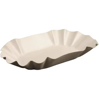 Semy Pappschale, rechteckig, 14x22x3,7 cm, beschichtet, 1er Pack (1 x 250 Stück)