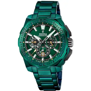 Chrono Bike 2025 Edelstahl / Silikon 45,5 mm F20730/1