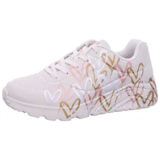 SKECHERS UNO Lite Kinder Gold/Beige/Weiß 38