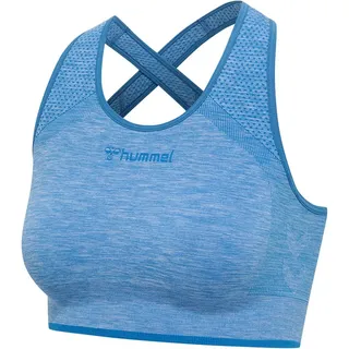 hummel Mt Una Seamless Sport-top - Marina Melange - XS