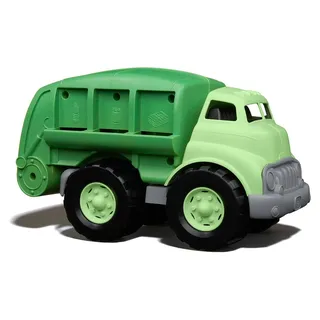 GREENTOYS - Müllwagen für Recycling grün - Grün