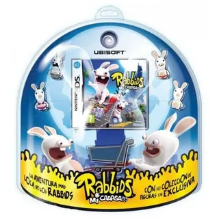 Nintendo Games Dsi Xl Rabbids Go Home + Figures - Multicolour