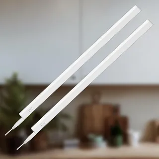 Briloner Leuchten LED Unterbauleuchte "TOOK", LED-Board 2er Set LED Unterbauleuchte Küche erweiterbar, weiß,