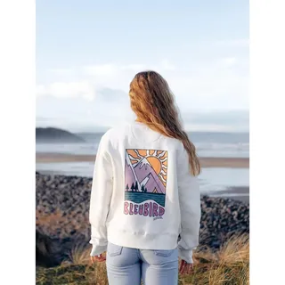 Bleubird Solace Cropped Crew white L