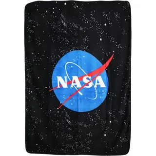 NASA Space Center Fleecedecke leichte Kuscheldecke 120x150 cm