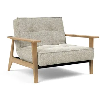 Klappsessel Splitback Frej Innovation Living weiß, Designer Per Weiss, Oliver & Lukas WeissKrogh, 112x80x99 cm