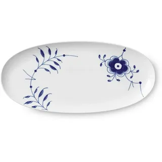 Royal Copenhagen Blue Fluted Mega Platter-37 Cm Teller - White / Blue - One Size