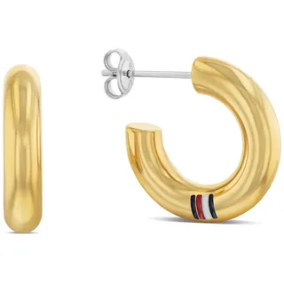 Tommy Hilfiger Creolen 2780949 Gold Edelstahl One Size