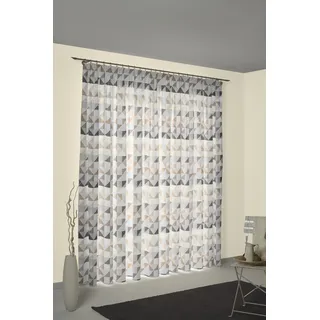 Wirth Berlare Kräuselband 132 x 155 cm Braun 1 Stk.