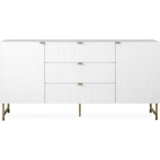finori Edinburgh 51A Sideboard, weiß Maß: B x H x T ca. 179 x 90 x 40,5 cm - Weiß