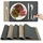Abwaschbar Abwaschbar 6er Platzset Grau Aprikose 10x10cm