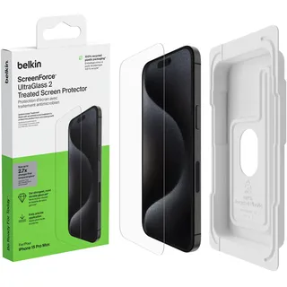 Belkin Screenforce UltraGlass2 antib. Phone 15 Pro Max OVA134zz