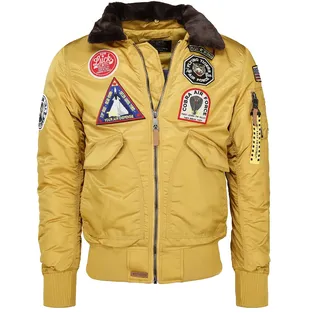 Top Gun Bomberjacke »Bomberjacke TG20192073«, gelb