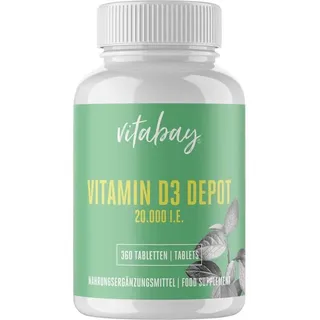 Vitamin D3 Depot 20.000 I.E. Tabletten 360 St.