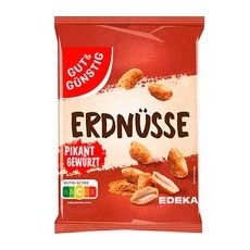 GUT&GÜNSTIG pikant gewürzt Erdnüsse 150,0 g