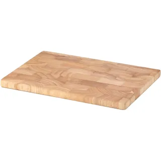 Continenta Schneidebrett Stirnholz 26 x 18 cm Holz Braun S (Small)