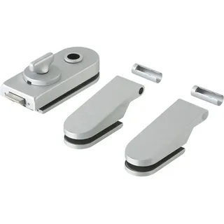 dorma glas Studio Rondo WC Beschlagsgarnitur Silber eloxiert