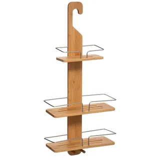 5five simply smart 3-stufiger duschvorhang aus bambusmetall - 3 Ebenen - 5 five simply smart