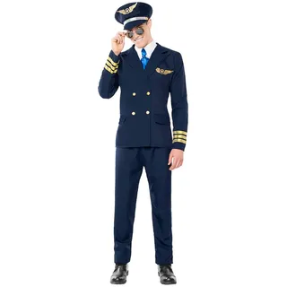 Boland Kostüm Pilot Herren XL