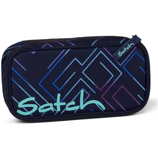Satch Schlamperbox Purple Laser - Dunkelblau