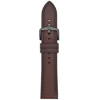 Fossil Uhrenband für Herren 22 mm LiteHide-Leder braun, S221497