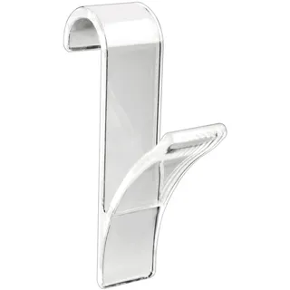 Wenko Handtuchhaken 2er Set Transparent