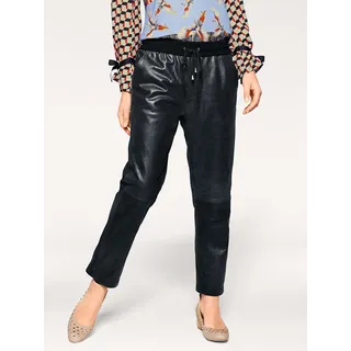heine Lederhose, schwarz