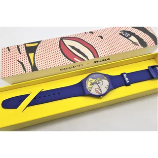 SWATCH SPECIAL - SUOZ352 - By Moma - Girl By Roy Lichtenstein Neu
