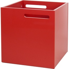 Bild Box Holzbox Berlin, robuste Spanplatte, rot