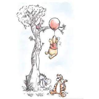 KOMAR "Winnie Pooh Hang on", 30 x 40 cm