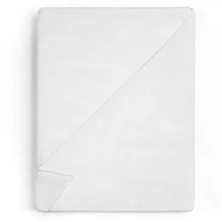 Amazinggirl Bettlaken Baumwolle 160 x 220 cm weiß