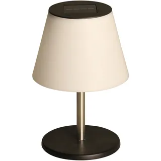 Luxform Solar-Tischlampe LED 15 Lumen 1 Stk. schwarz-weiß