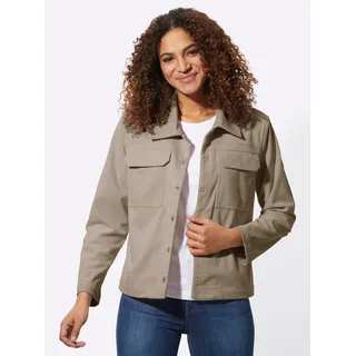 Casual Looks Jackenblazer »Cord-Blazer«, beige