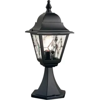 Elstead Lighting Wegeleuchte Aluminium, Glas, Metall 18,4x44 cm schwarz