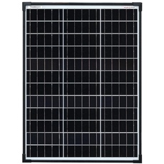 enjoy solar PERC Mono 60W 12V Solarpanel Solarmodul Photovoltaikmodul, Monokristalline Solarzelle PERC Technologie, ideal für Wohnmobil, Gartenhäuse, Boot