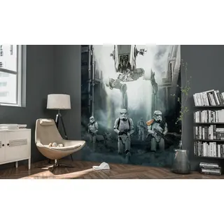 KOMAR Star Wars Imperial Forces 200 x 250 cm | Tapete, Wand Dekoration, Rebellen, Kinderzimmer | 001-DVD2, Bunt
