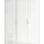 Drehtürenschrank Valencia 155 x 195 x 60 cm Weiß