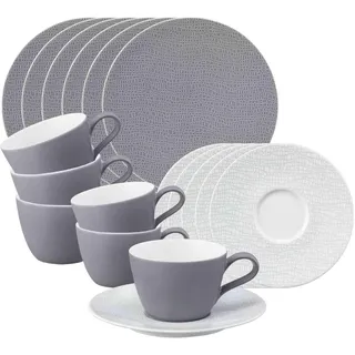 SELTMANN WEIDEN Kaffeeservice Life Fashion 18-tlg. grau