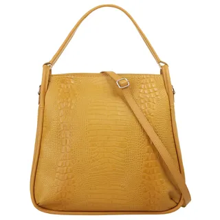 Samantha look Shopper Leder Yellow